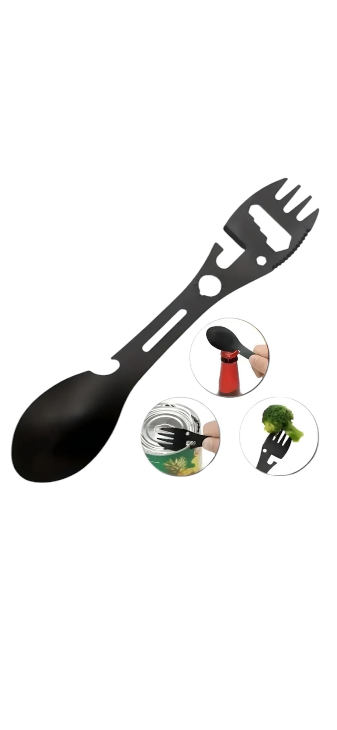 Cubierto Camping Multifuncional