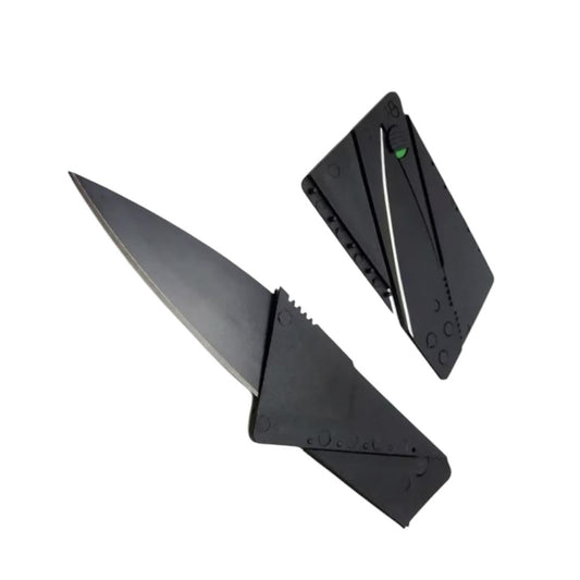 Cuchillo tarjeta herramienta camping corta plumas de amergencia