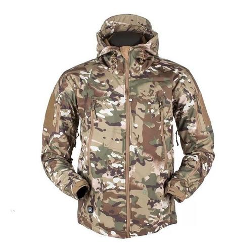 Chaqueta Softshell Tactica Militar Impermeable