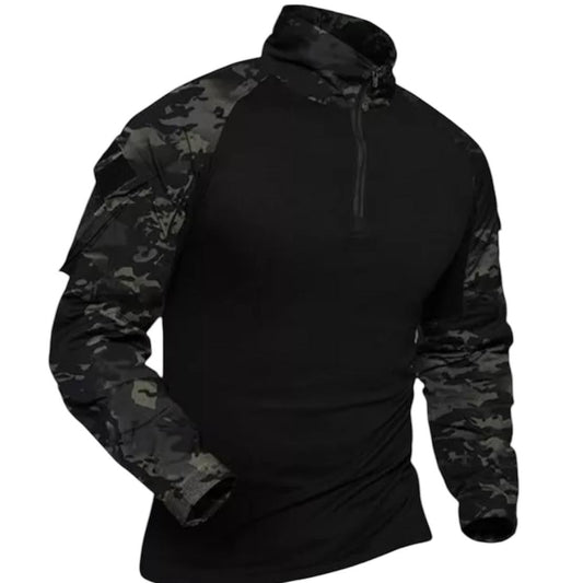 Combat shirt multicam black