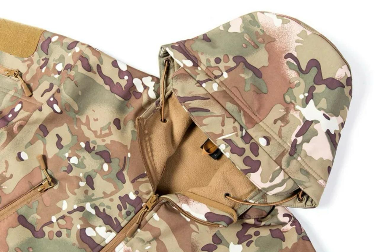 Chaqueta Softshell Tactica Militar Impermeable