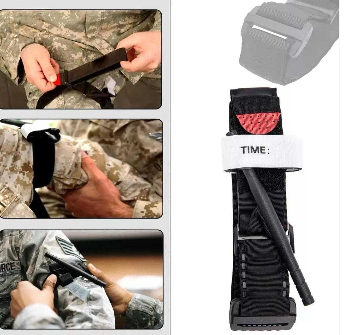 Torniquete Tactico Airsoft Camping kit De Primeros Auxilios