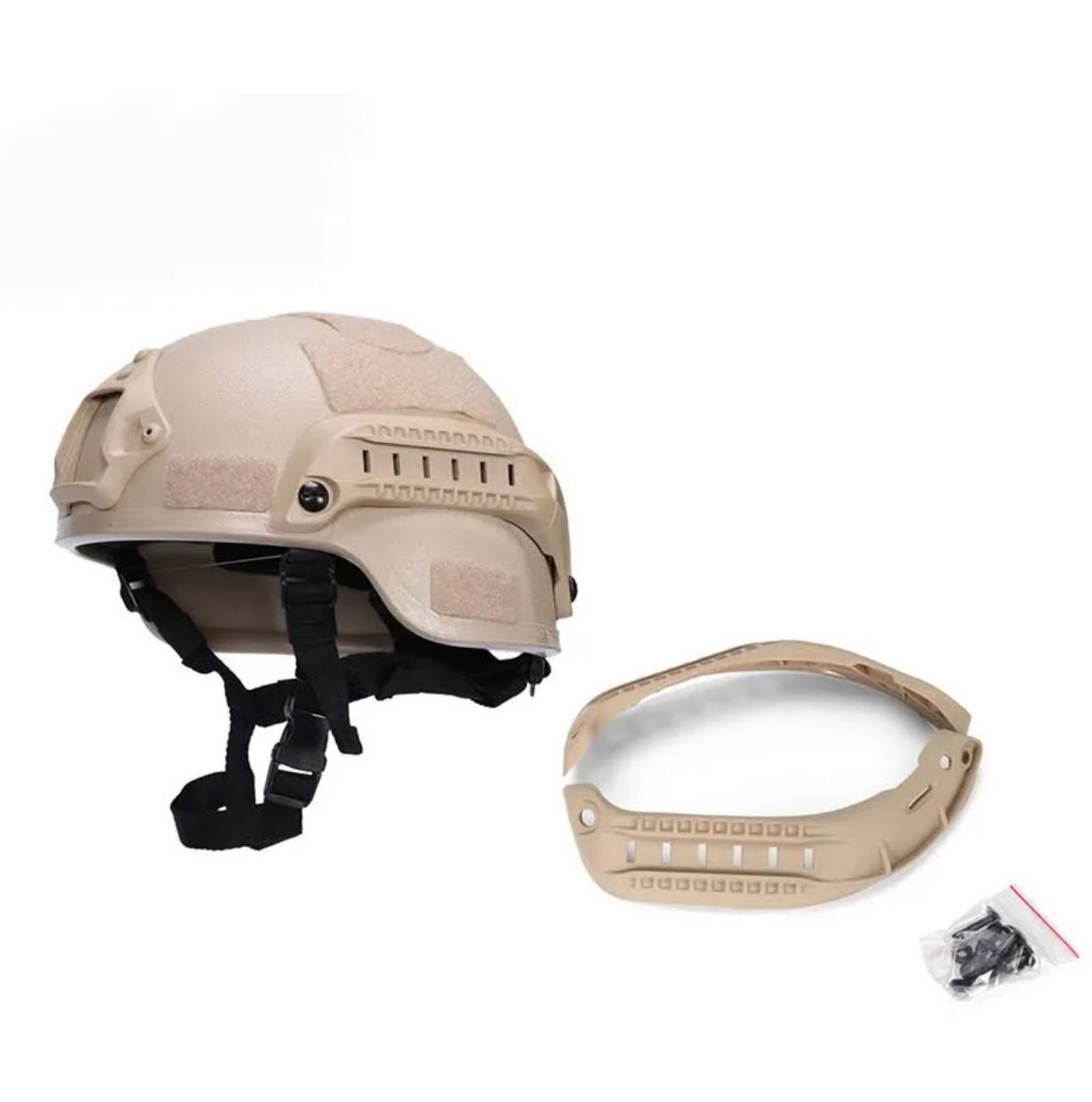 Rieles Laterales Para Casco De Combate Militar