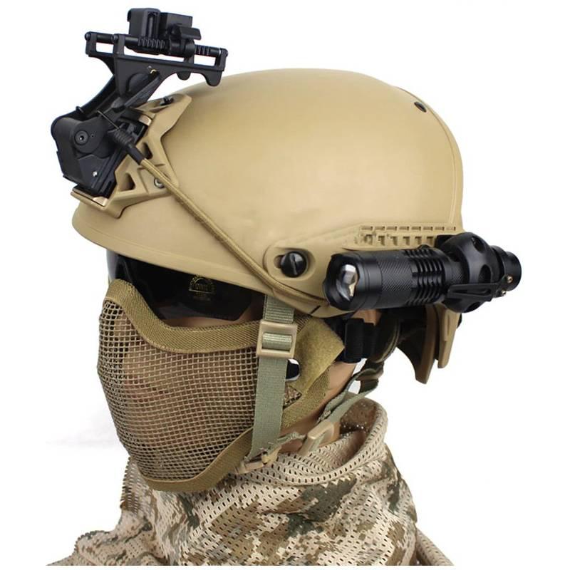 Mascara Airsoft Mascara Tactica Media Cara Rejilla Ajustable