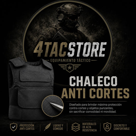 Chaleco Anti Corte Chaleco Anti Puñalada Paneles 1.8kg