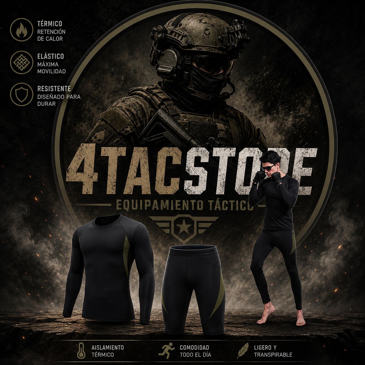 Primera capa ropa deportiva