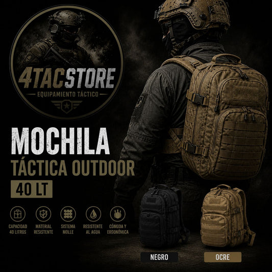 Mochila Tactica Molle Mochila Outdoor Mochila Trekking 40lt