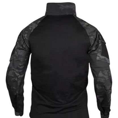 Combat shirt multicam black