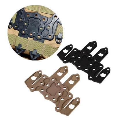 Adaptador CQC molle holster ocre