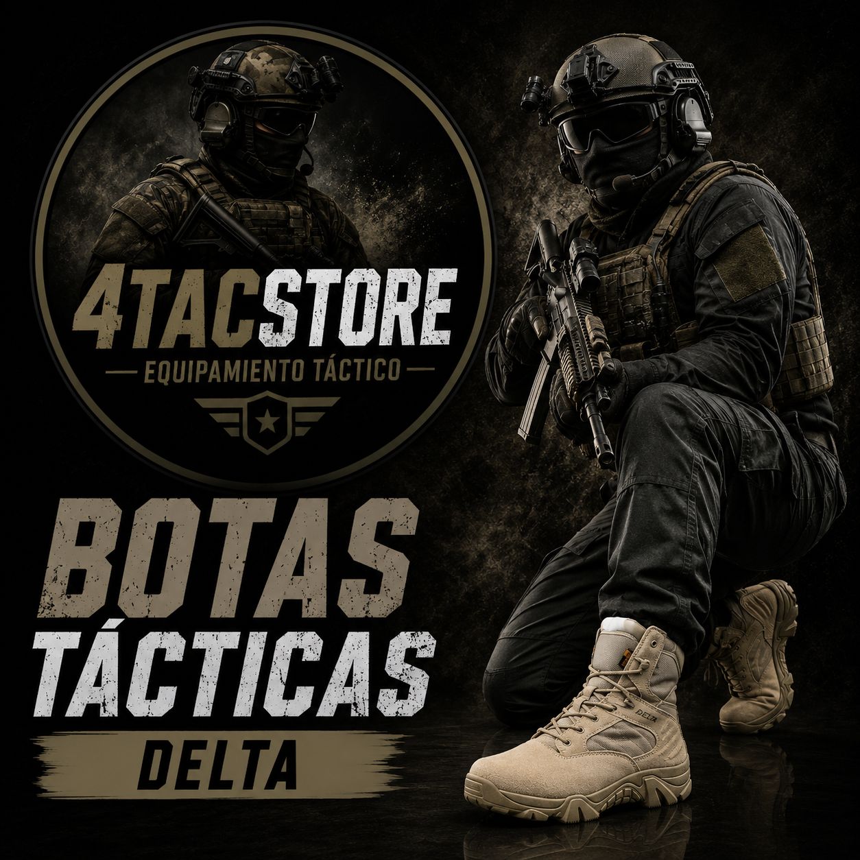 Botas tacticas delta